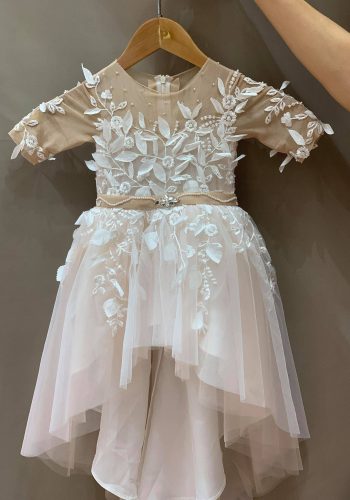mini robe de mariée enfant 10-1