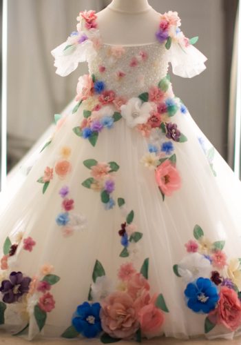 mini robe de mariée enfant 6